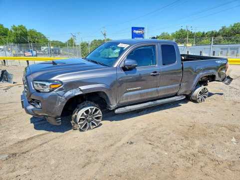 2021 TOYOTA Tacoma GRN305L 2GR-FKS VIN 3TYSZ5AN8MT017075 фото с аукциона