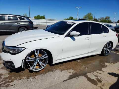 2019 BMW 330i 3-SERIES 2L VIN WBA5R1C58KAK09151 auction photo