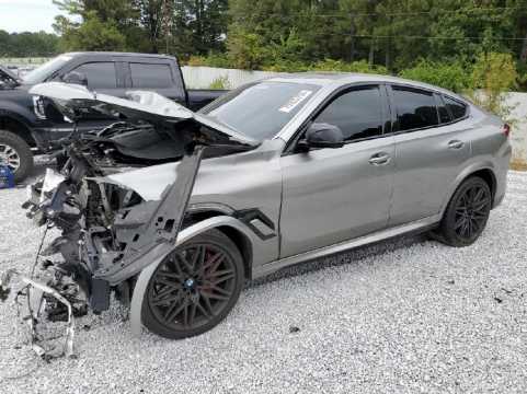 2022 BMW X6 M VIN 5YMCY0C02N9J65981 фото с аукциона