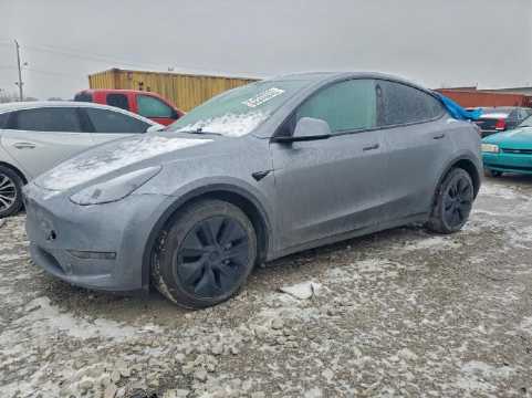 2025 Tesla Model Y VIN 7SAYGDEE6SF239523 фото с аукциона