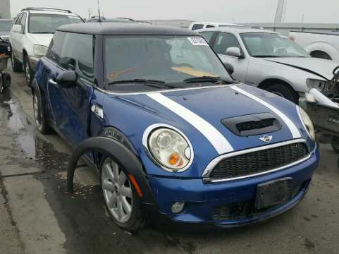 2007 Mini Cooper S VIN WMWMF73527TL90508 фото с аукциона