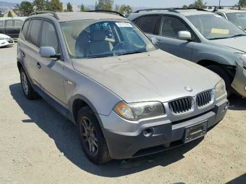 BMW X3 2.5I SAV 2005 VIN WBXPA73475WC49568 | Проверка истории