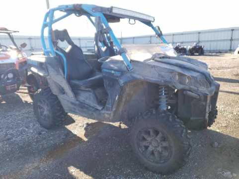 Can-Am Sidebyside COMMANDER 2016 VIN 3JBKKAP25GJ002855 | Проверка истории