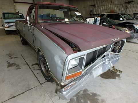 1981 DODGE D-Series CONVENTIONAL CAB VIN 1B7FD14E4BS156897 фото с аукциона