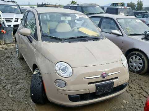 2012 FIAT 500 FF VIN 3C3CFFARXCT340294 фото с аукциона