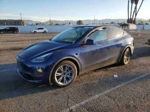 2023 Tesla Model Y VIN 7SAYGDEE6PF621817 фото с аукциона