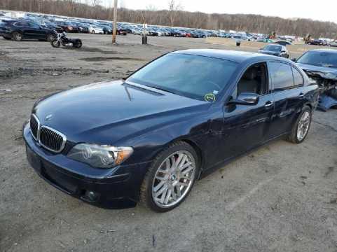 2008 BMW 750Li 7-SERIES VIN WBAHN83508DT85605 фото с аукциона