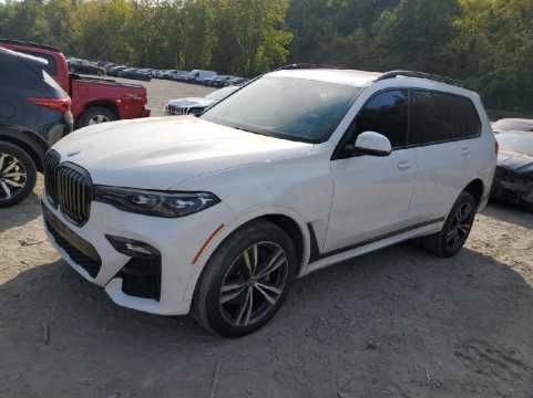 2021 BMW X7 XDRIVE4 VIN 5UXCW2C07M9F87285 фото с аукциона