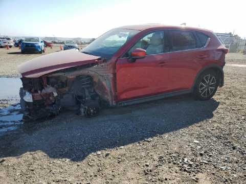 2018 Mazda Cx-5 GRAND VIN JM3KFADMXJ0438799 auction photo