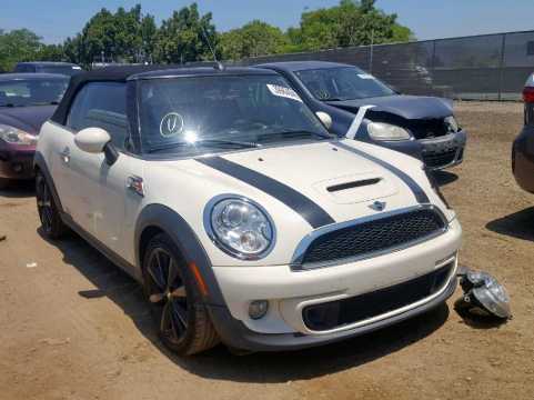2013 MINI Cooper Convertible COOPER S VIN WMWZP3C59DT705991 фото с аукциона