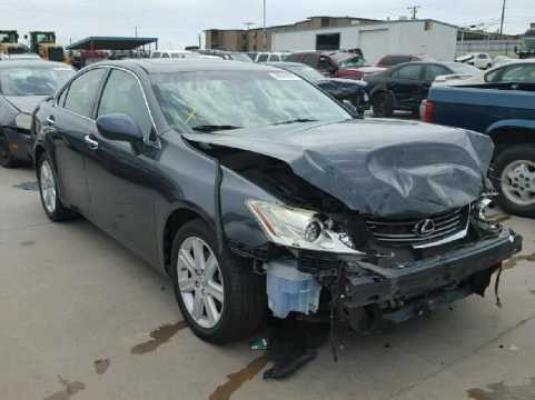 2007 LEXUS ES GSV40L VIN JTHBJ46G072073996 фото с аукциона