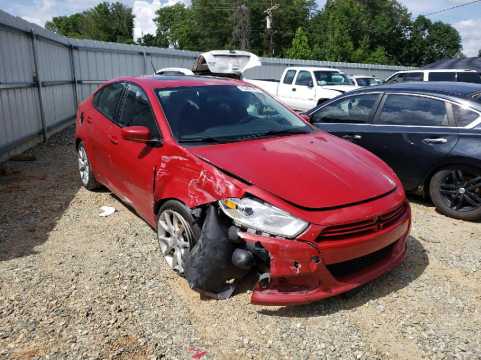 2013 DODGE Dart SXT VIN 1C3CDFBA7DD268752 auction photo