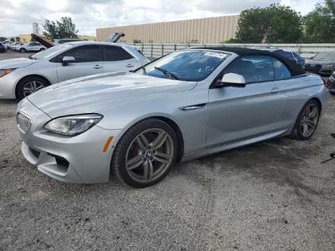 2015 BMW 6 series 650 XI VIN WBAYP1C55FD217165 фото с аукциона