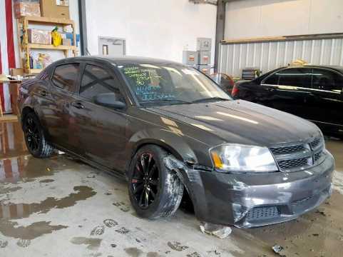 2014 DODGE Avenger SE VIN 1C3CDZAB0EN229122 auction photo