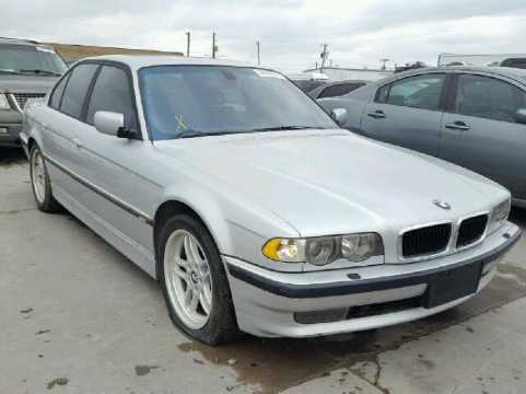 2001 BMW 740i 7-SERIES VIN WBAGG83451DN82658 фото с аукциона