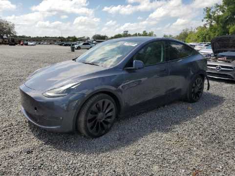2022 Tesla Model Y VIN 7SAYGDEF8NF538475 фото с аукциона