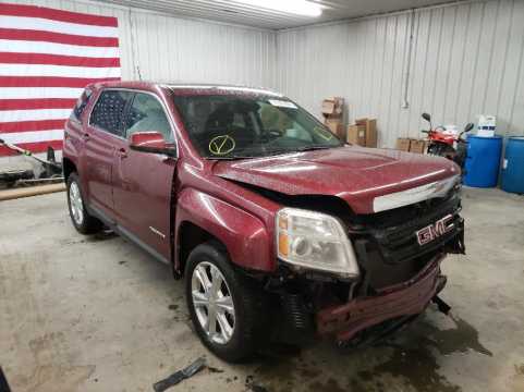 2017 GMC Terrain SLE 1 VIN 2GKALMEK1H6247953 фото с аукциона