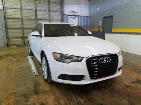 2013 Audi A6 PREMIUM PLUS QUATTRO VIN WAUGGAFC1DN153929 фото с аукциона