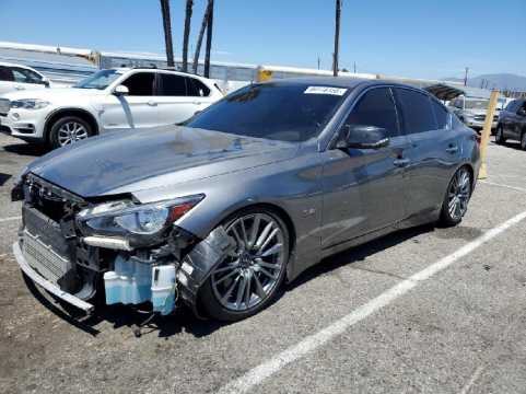 2018 Infiniti Q50 RED SP VIN JN1FV7AP7JM460558 фото с аукциона