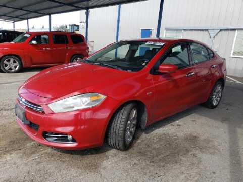 2014 DODGE Dart LIMIT VIN 1C3CDFCB0ED678270 фото с аукциона