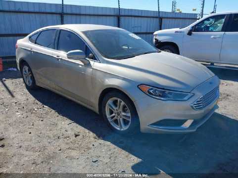 2018 FORD Fusion 1.5l i-4 di, dohc, vvt, turbo, 181hp VIN 3FA6P0HDXJR126676 auction photo