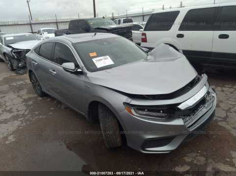 2021 Honda Insight TOURING VIN 19XZE4F93ME001842 фото с аукциона