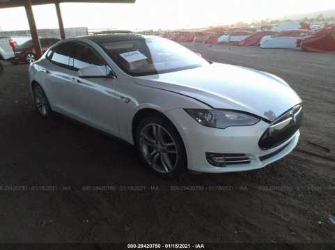 2013 TESLA Model S PRODUCTION VEHICLE VIN 5YJSA1DN2DFP24362 фото с аукциона