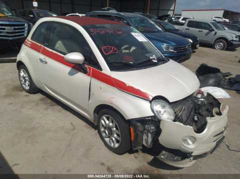 Fiat 500 2013 VIN 3C3CFFDR0DT750454 | Проверка истории