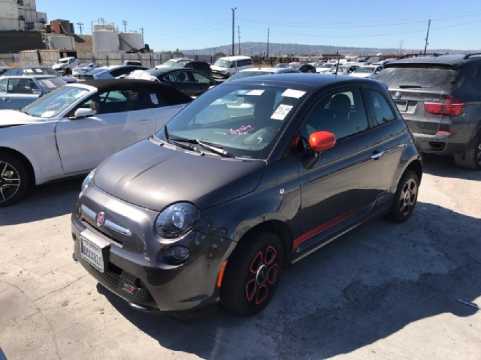 2015 Fiat 500 VIN 3C3CFFGE5FT749893 фото с аукциона