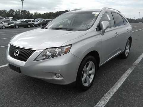 2012 LEXUS RX GGL10L VIN 2T2BK1BA2CC137168 фото с аукциона