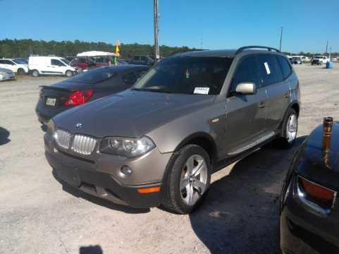 BMW X3 2008 VIN WBXPC93448WJ20095 | Проверка истории
