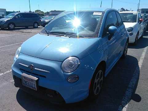 2015 Fiat 500 VIN 3C3CFFGE3FT695414 фото с аукциона