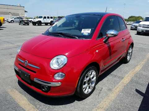 2017 FIAT 500 VIN 3C3CFFCR5HT548815 фото с аукциона