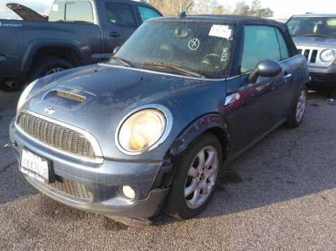 2009 MINI Cooper Convertible COOPER S VIN WMWMS335X9TY08045 фото с аукциона