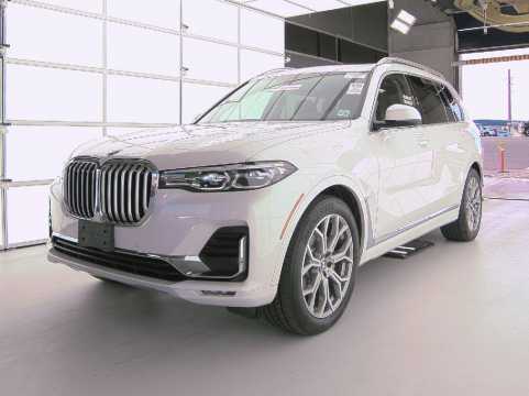 2021 BMW X7 XDRIVE40I VIN 5UXCW2C0XM9F01077 фото с аукциона