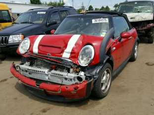 2005 MINI Cooper Convertible COOPER S VIN WMWRH33555TF83793 фото с аукциона 1