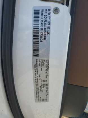 2020 Chrysler Pacifica L VIN 2C4RC1GG4LR239892 фото с аукциона 5