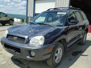 2004 Hyundai Santa Fe VIN KM8SC13E54U703388 фото с аукциона 1