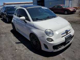 2015 FIAT 500 ABARTH VIN 3C3CFFFH4FT501744 фото с аукциона 3