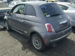 2013 FIAT 500 LOUNGE VIN 3C3CFFCR7DT744538 фото с аукциона 2
