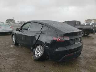 2022 Tesla Model Y VIN 7SAYGDEE0NF341954 auction photo 2