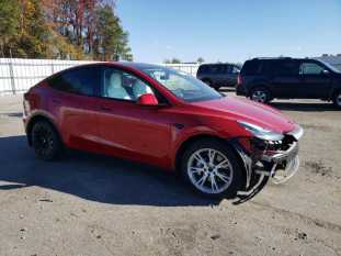2020 TESLA Model Y VIN 5YJYGDEE0LF049263 фото с аукциона 3