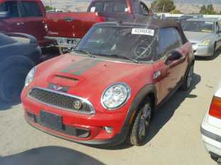 2014 MINI Cooper Convertible COOPER S VIN WMWZP3C53ET298588 фото с аукциона 1