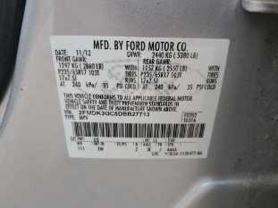 2013 FORD Edge SE VIN 2FMDK3GC5DBB27713 фото с аукциона 5