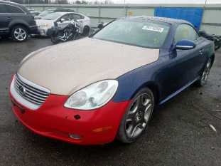 2006 LEXUS SC UZZ40L VIN JTHFN48Y469005945 auction photo 1