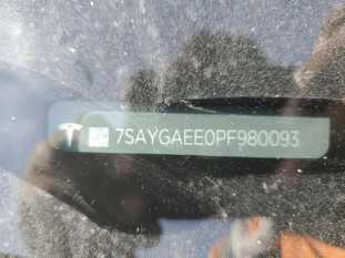 2023 TESLA Model Y VIN 7SAYGAEE0PF980093 фото с аукциона 5