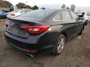 2015 Hyundai Sonata SE, ECO VIN 5NPE24AA2FH234845 фото с аукциона 3
