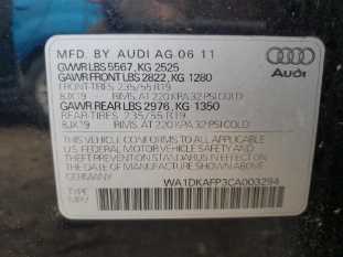 vin WA1DKAFP3CA003294
