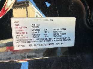 2021 TESLA Model Y VIN 5YJYGDEE7MF196889 фото с аукциона 5