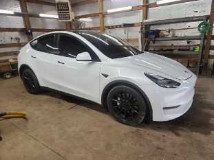 2022 Tesla Model Y VIN 7SAYGDEE8NA012092 фото с аукциона 3